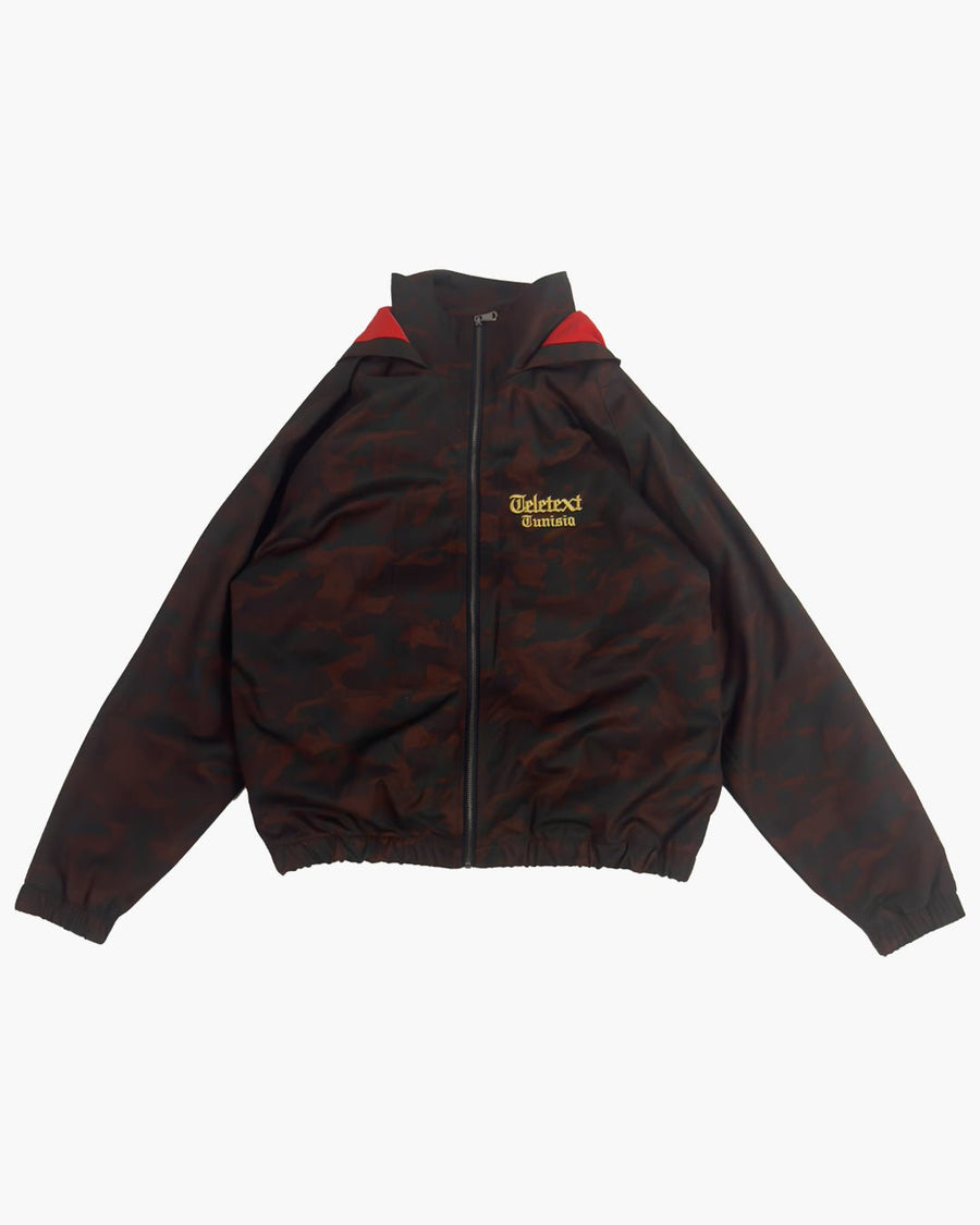 Teletext Hooded Camo Jacket - TELETEXT