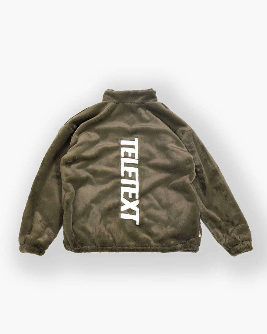 Teletext Musk Deer Sherpa Jacket - TELETEXT