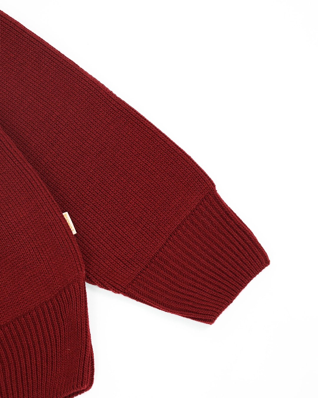 University Knit Pullover - Bordeaux - TELETEXT